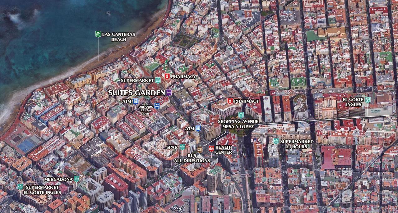 Suites Garden Loft Picasso Las Palmas de Gran Canaria Eksteriør billede